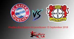 Prediksi Bola Bayern Vs Leverkusen 15 September 2018