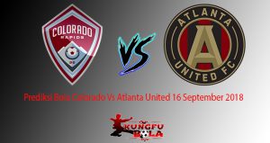 Prediksi Bola Colorado Vs Atlanta United 16 September 2018