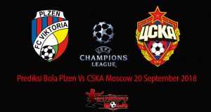 Prediksi Bola Plzen Vs CSKA Moscow 20 September 2018