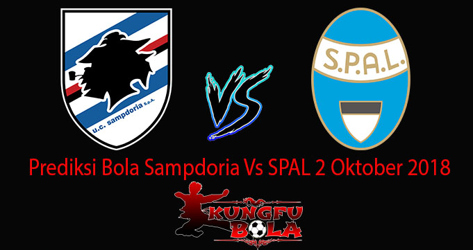 Prediksi Bola Sampdoria Vs SPAL 2 Oktober 2018