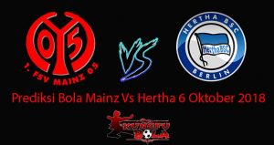 Prediksi Bola Mainz Vs Hertha 6 Oktober 2018