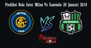 Prediksi Bola Inter Milan Vs Sassuolo 20 Januari 2019